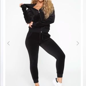 Fashion Nova Velour Sweatsuit